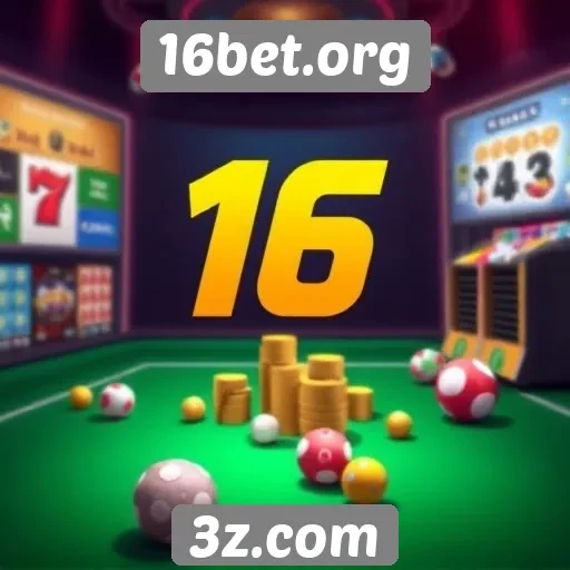 Diversidade de jogos disponíveis em 16bet.org